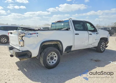 2025 Chevrolet Silverado K2500 Custom из США, поврежденный, VIN 1GC4KME70SF306754